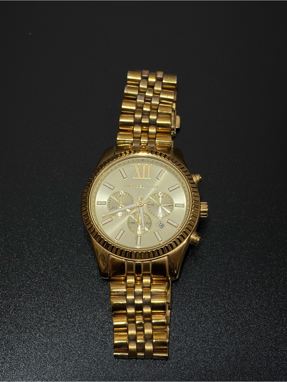 Michael Kors Womens Gold Watch